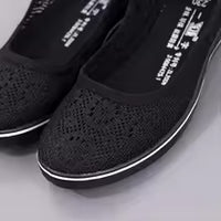 Lace Hollow-Out Breathable Flat Shoes for Women - Summer Comfort Loafers